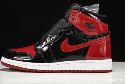 AIR JORDAN HIGH OG 1 “BRED PATENT” 1117